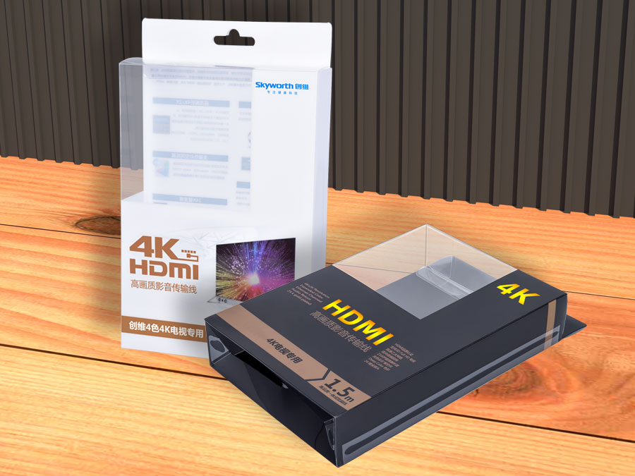 數據傳輸線透明包裝盒